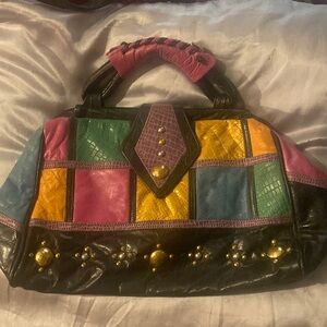 Vintage Genuine Leather Top Handle Doctor Bag